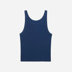 The Pima Micro-Rib Short Tank | Dark Royal
