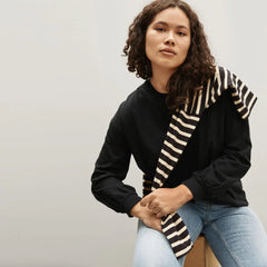 The Organic Cotton Long-Sleeve Tee | Black