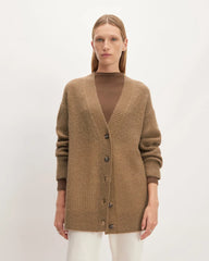 The Alpaca Oversized Cardigan | Tiger's Eye