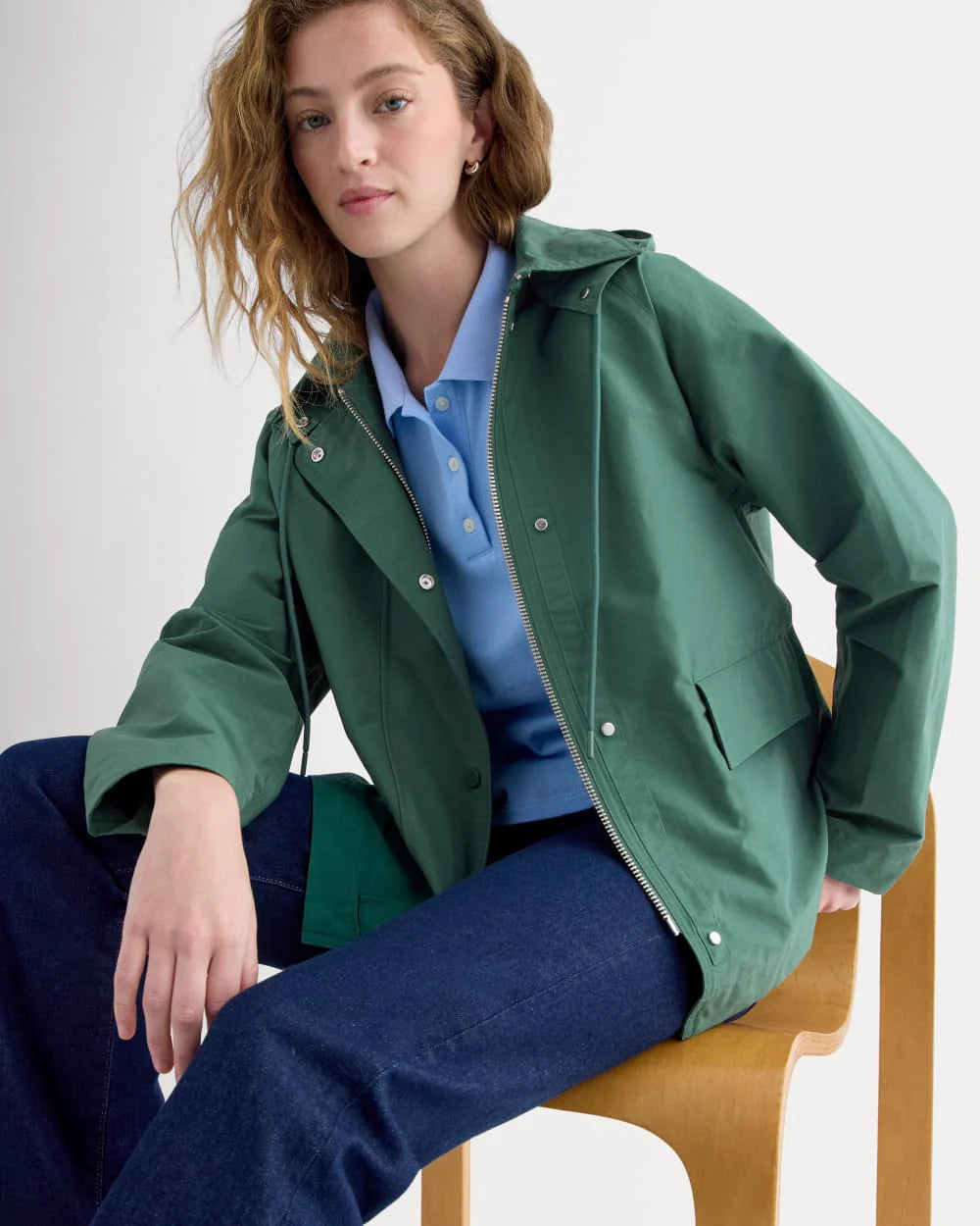 The Short Anorak | Hunter Green
