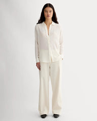 The Must-Have Shirt in Washable Silk | Off-White