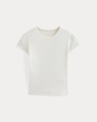RetroSoft Cotton Crew | Bone