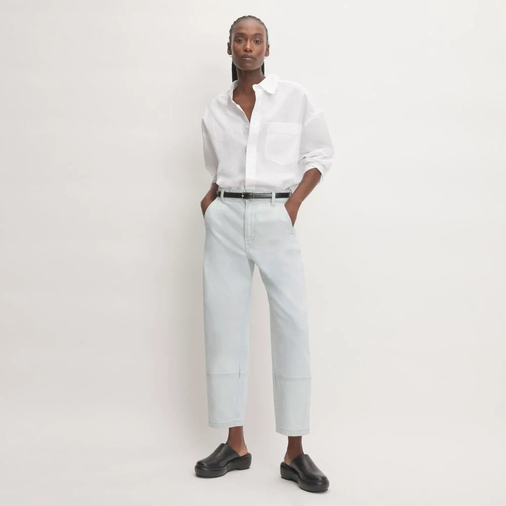 The Utility Barrel Pant | Icy Water | Regular