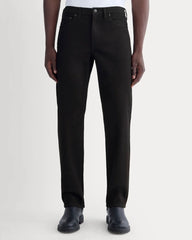 The Organic Cotton Straight-Leg Jean |  Black