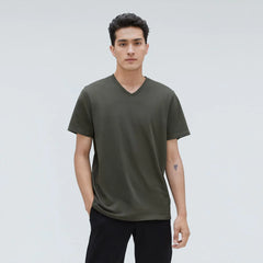 The Organic Cotton V-Neck Tee | Kambaba