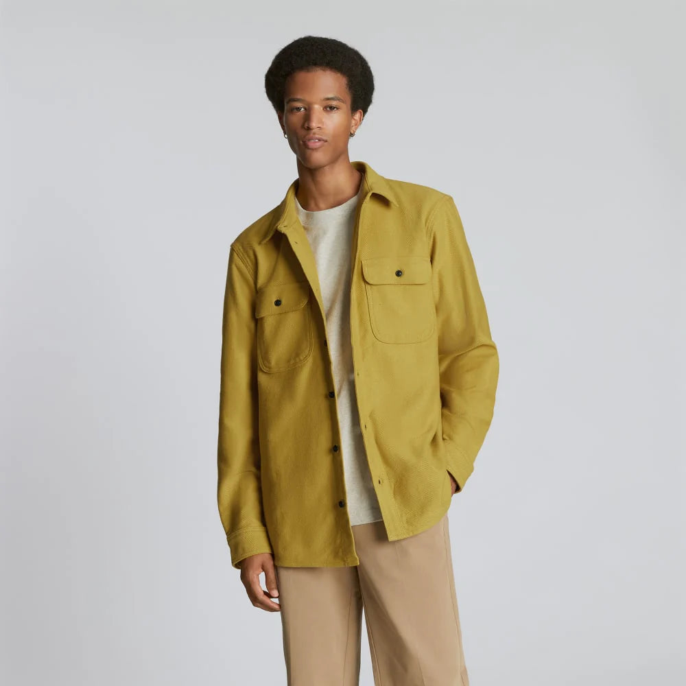 The Heavyweight Overshirt | Uniform | Golden Palm