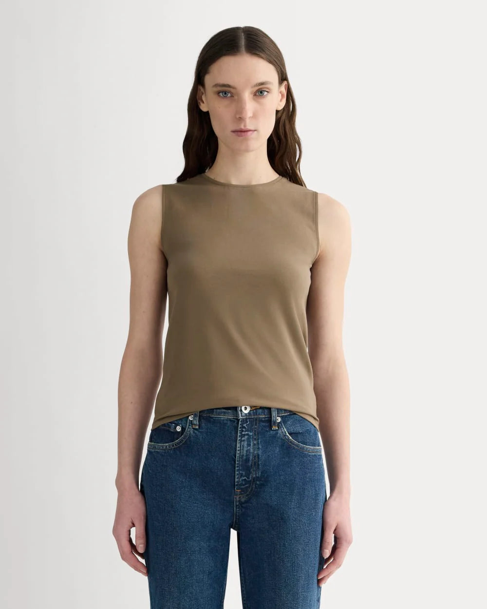 The Form Tank | Deep Taupe