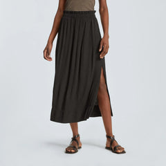 The Naia™ Ripple Skirt | Black