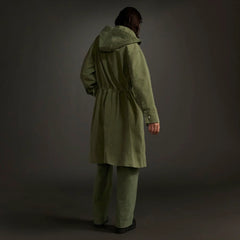 The Canvas Organic Cotton Parka | Forest Green