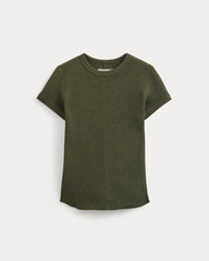 Shrunken Tee in Cozy Waffle | Heather Beech