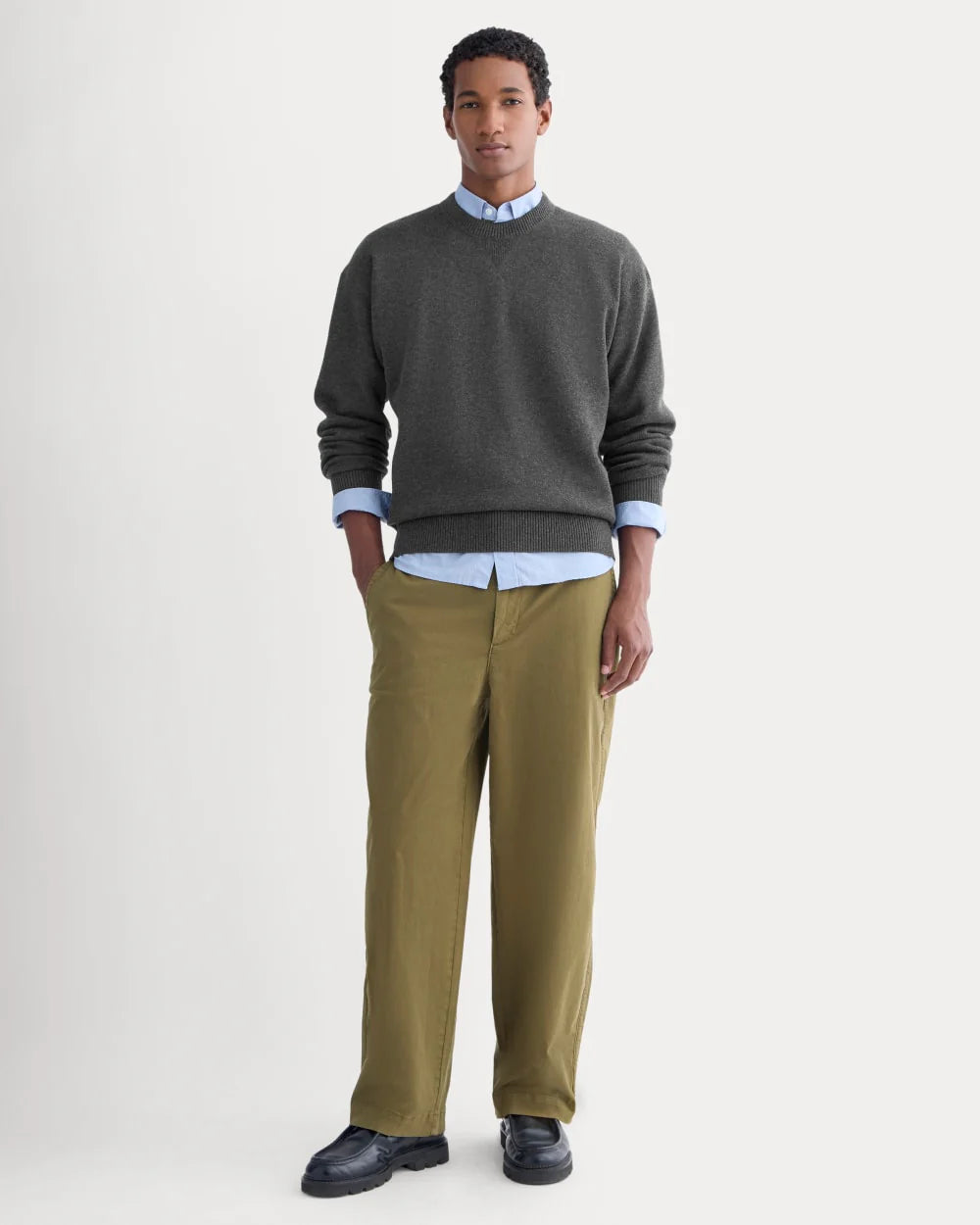 Baggy Chino | Olive  | 32L