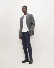 The Cloud Relaxed Cardigan | Heathered Dark Charcoal