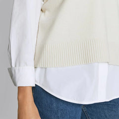 The Cashmere Vest | Bone