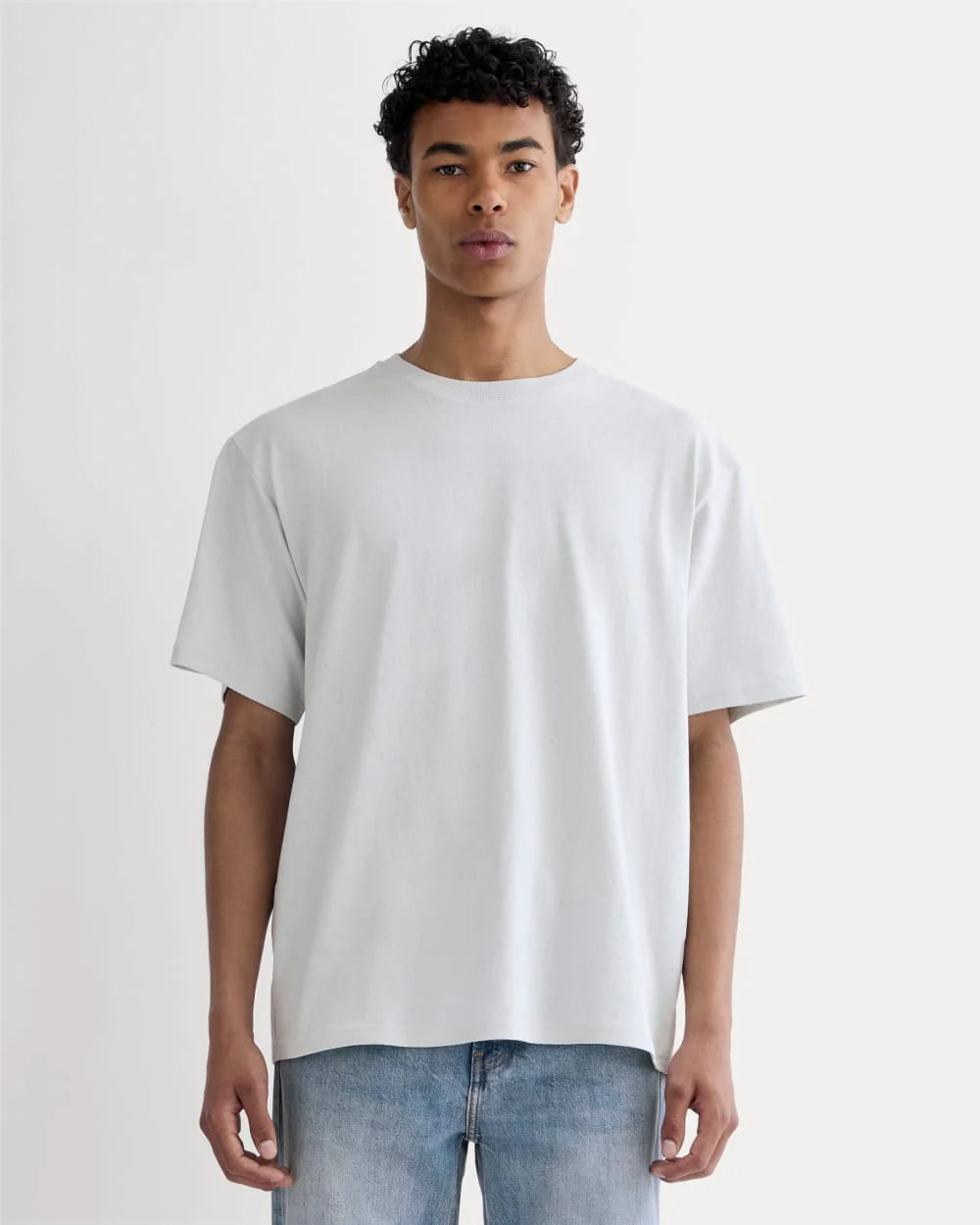 The Premium-Weight Relaxed Crew | Uniform | Glacier Gray