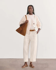 The Utility Pant in Buttersoft | Bone