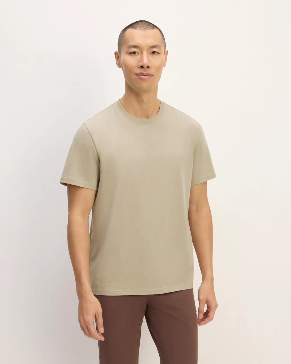 The Essential Organic Crew | Trench Coat Khaki