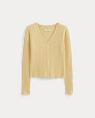 The Cozy Rib Cardigan | Banana Crepe