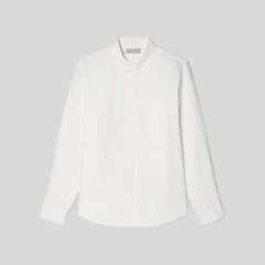 The Classic Shirt in Linen | White