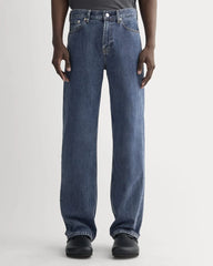 The '90s Loose Straight Jean | Medium Blue
