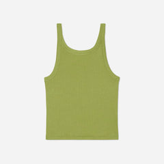The Pima Micro-Rib Short Tank | Pepper