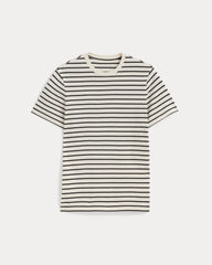 The Essential Organic Crew | Bone / Black