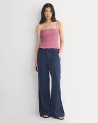 Gauze Smocked Cami | Heather Rose