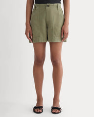The Utility Short in Buttersoft | Lichen Green