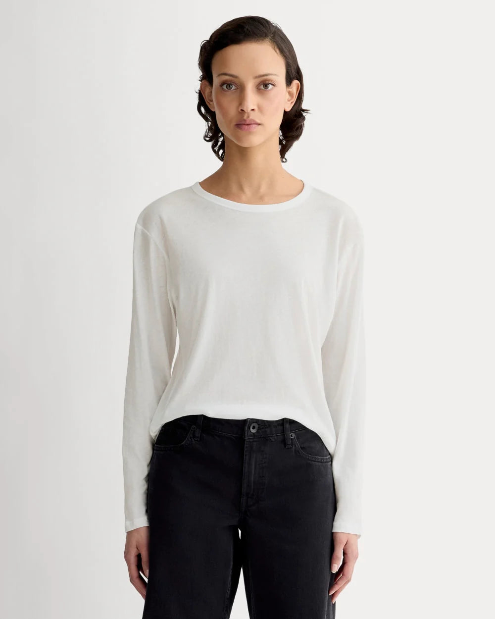 The Air Long-Sleeve Tee | White