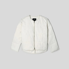 The Quilted Cotton Liner | Bone