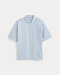 Lightweight Short-Sleeve Oxford | Light Blue