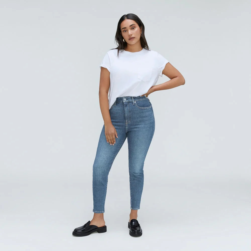 The Way-High® Hourglass Skinny Jean | Faded Blue | 28.75" Inseam