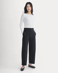 Seamed Balloon Pant | Black