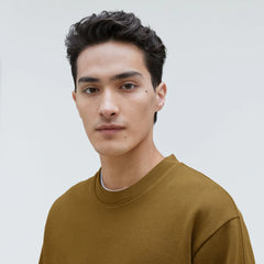 The Track Crewneck Sweatshirt | Tapenade