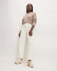 The Classic Crew in Cashmere | Toasted Sesame