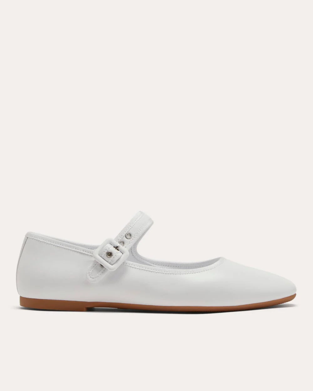 The Day Buckle Mary Jane | White