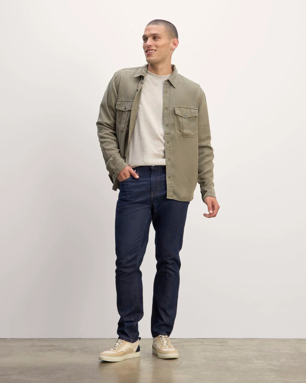 The Organic Taper Jean | Pure Blue