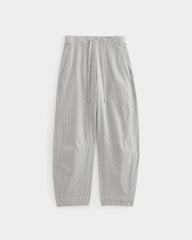 The Easy Barrel Pant | Canvas Tan / Navy