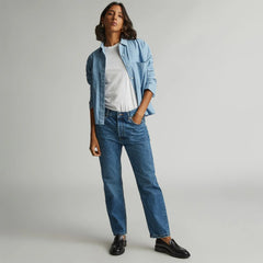The Rigid Slouch Jean | Washed Indigo | 27.5” Inseam