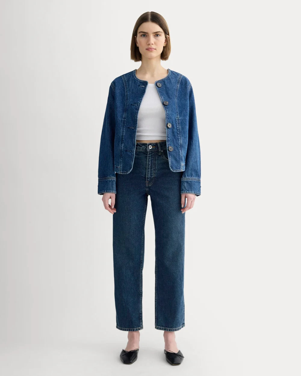 The Way-High® Jean 2.0 | Dark Indigo | 29.5” Inseam