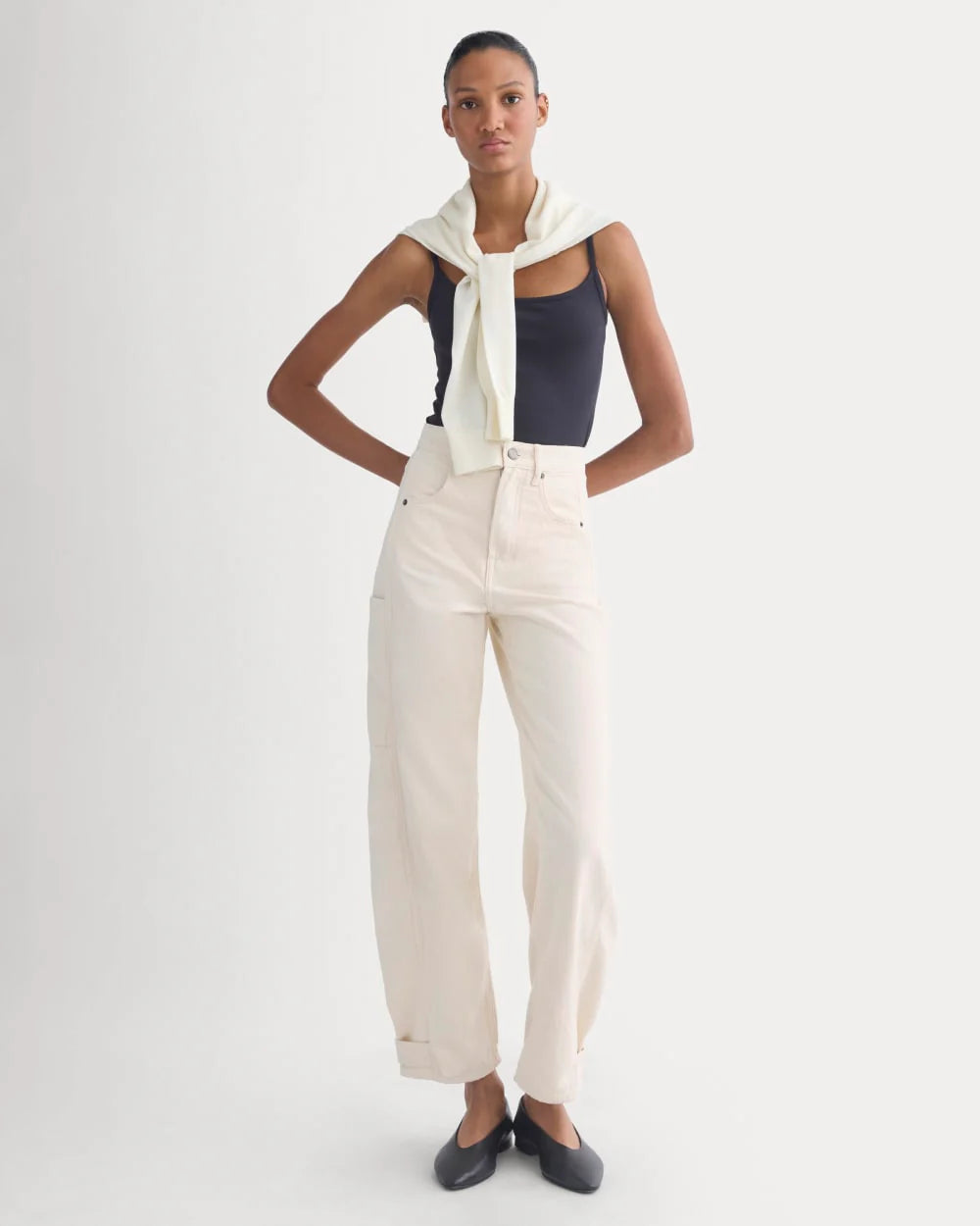 The Way-High® Utility Jean | Ecru