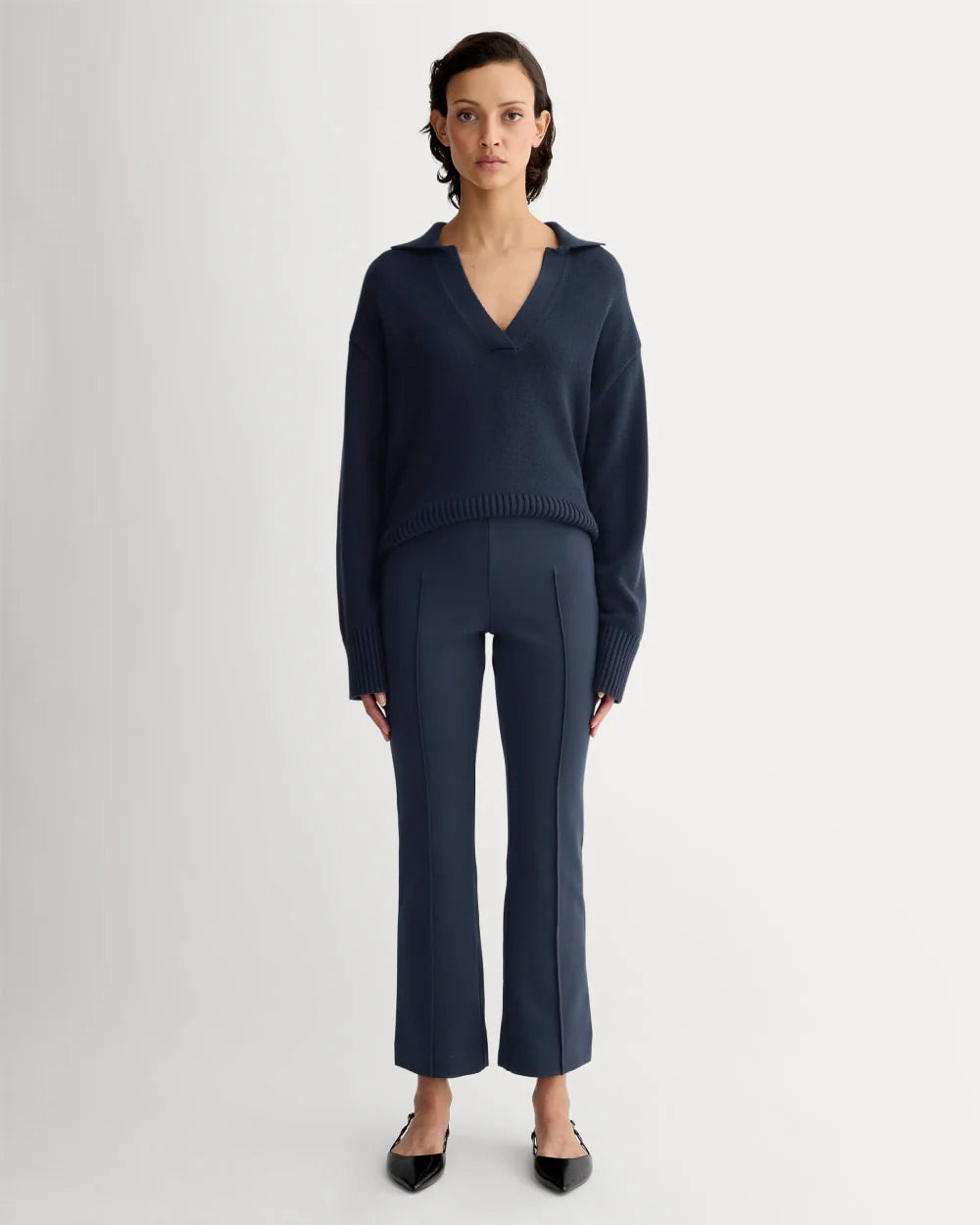 The Dream Kick Flare Pant | Navy