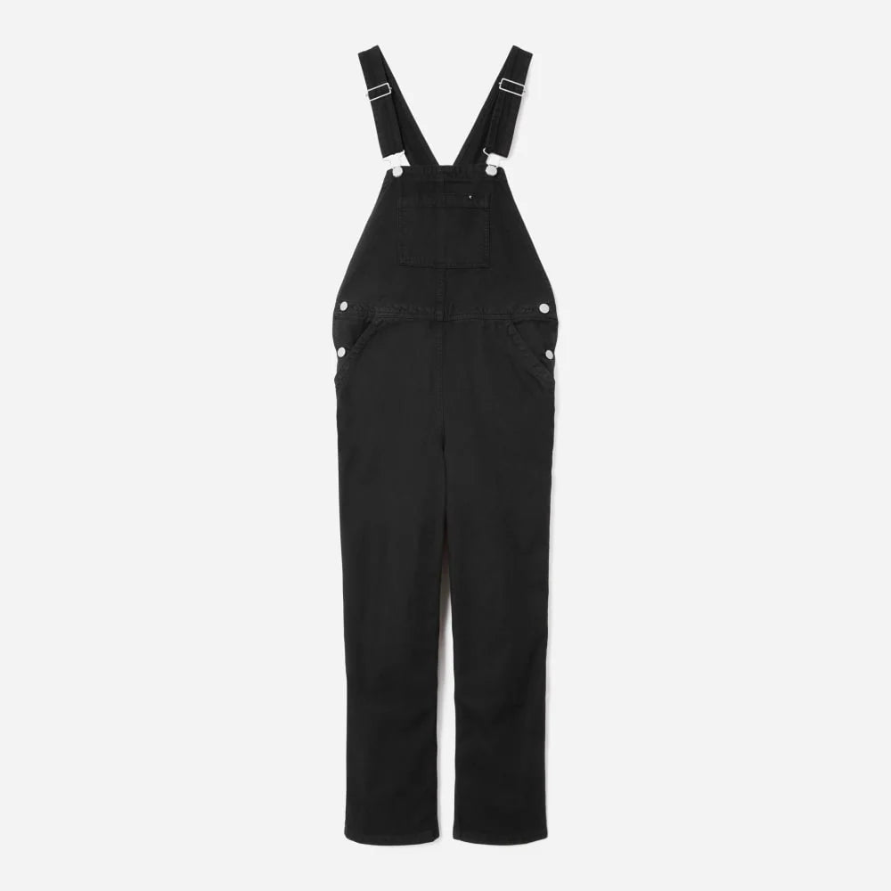 The Canvas Overalls | Black