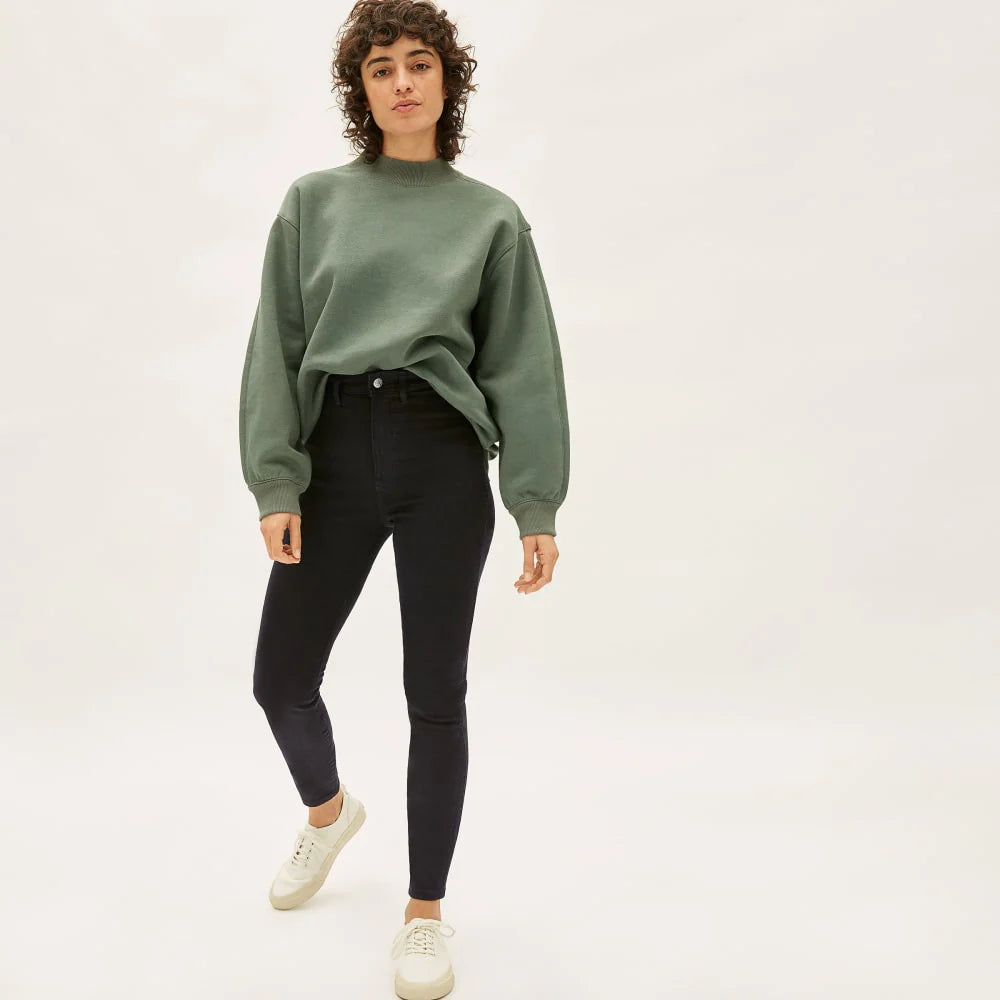 The Way-High® Clean Front Skinny Jean  | Black | 28.5” Inseam