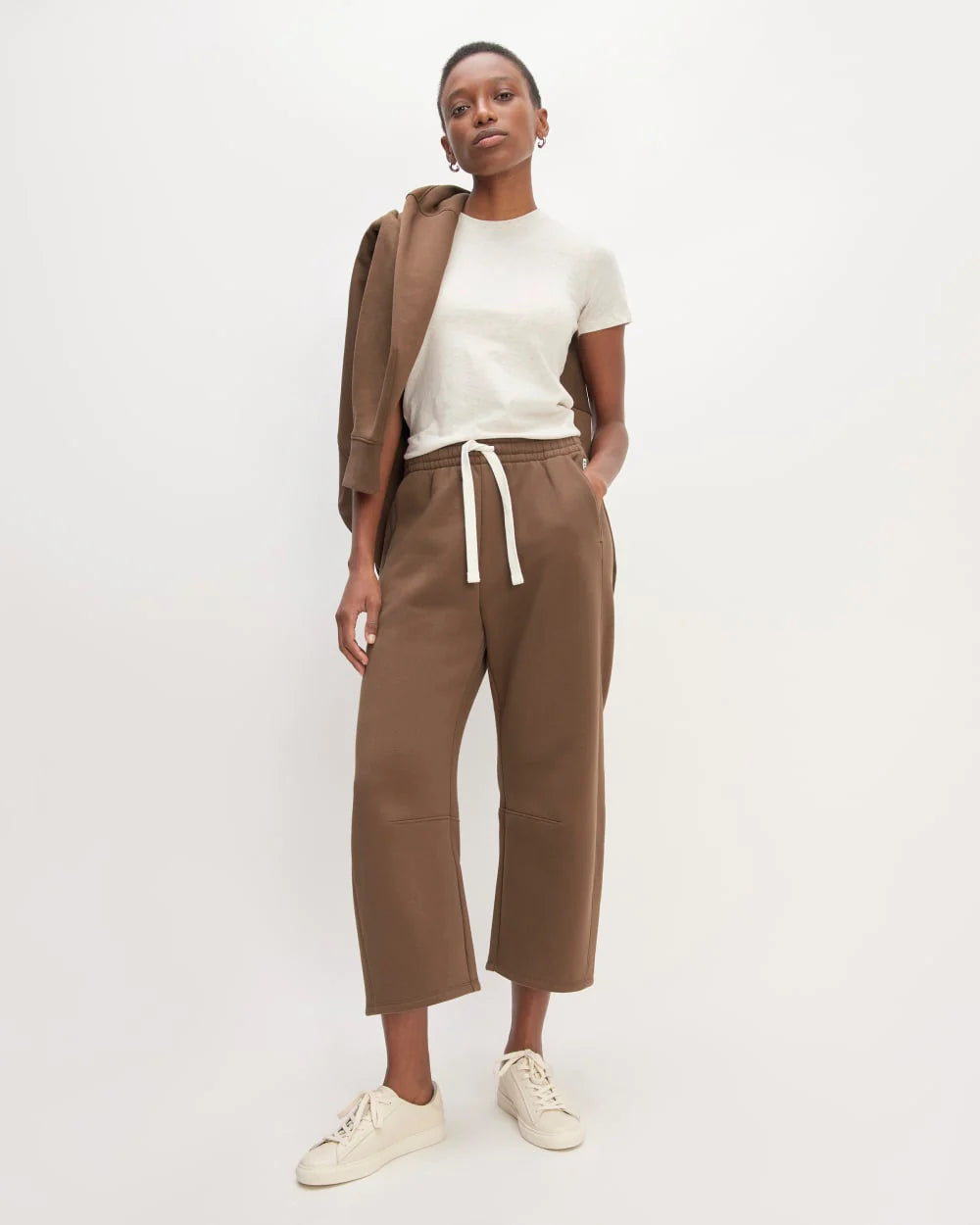 The ReTrack Barrel Sweatpant | Cocoa