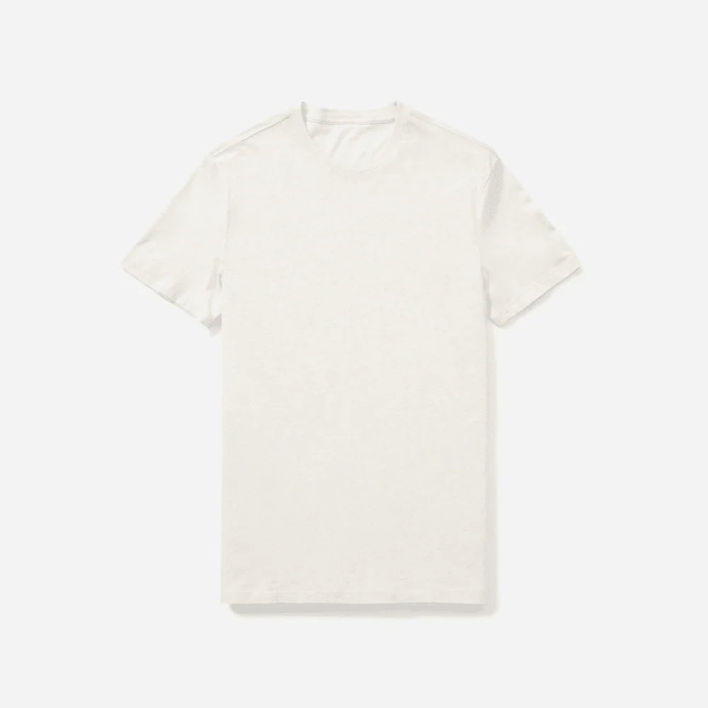 The Organic Cotton Crew | Heather Oatmeal