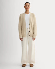 The Cotton Honeycomb Cardigan | Mojave Desert / Natural