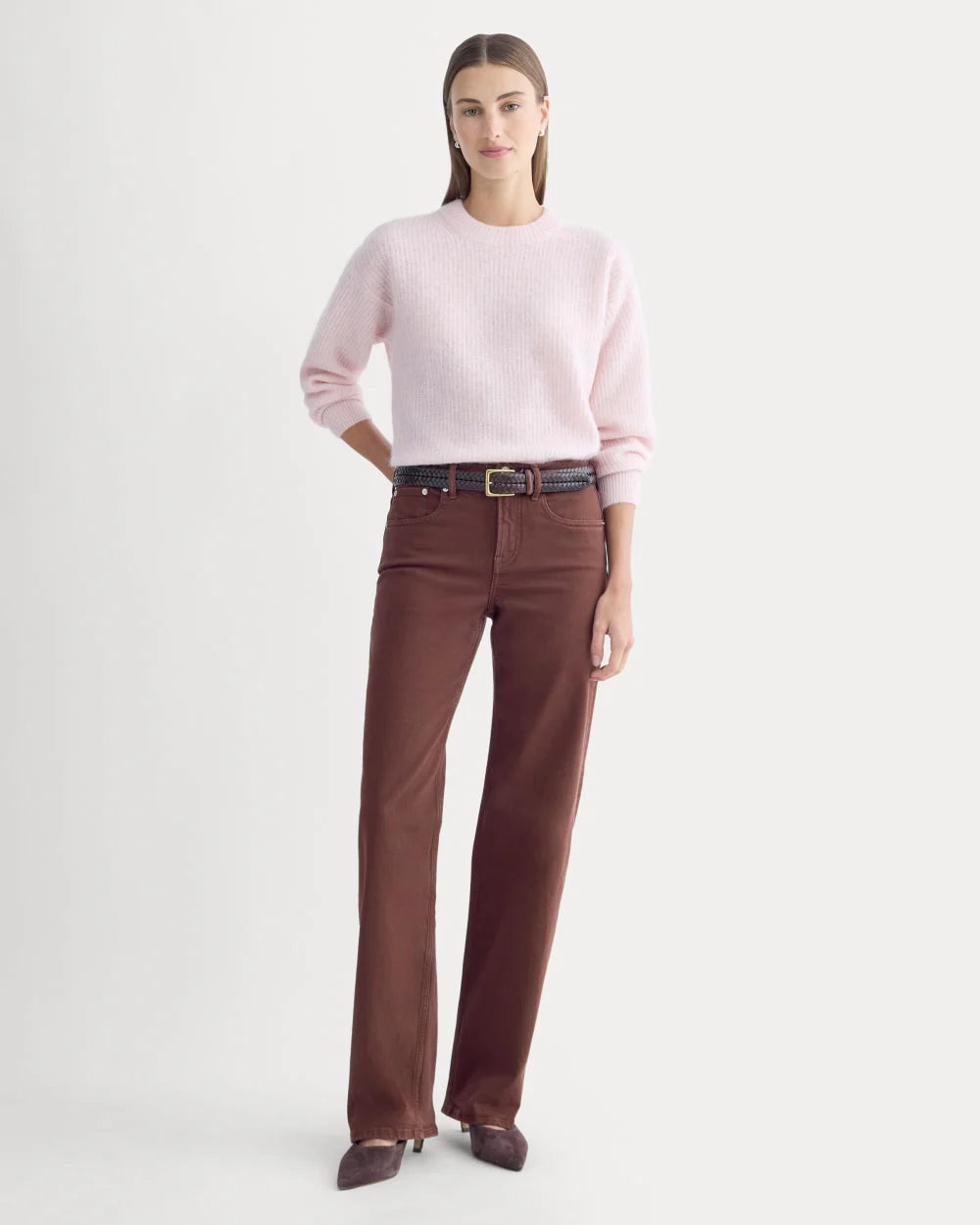 The Column Jean | Bitter Chocolate | 33" Inseam