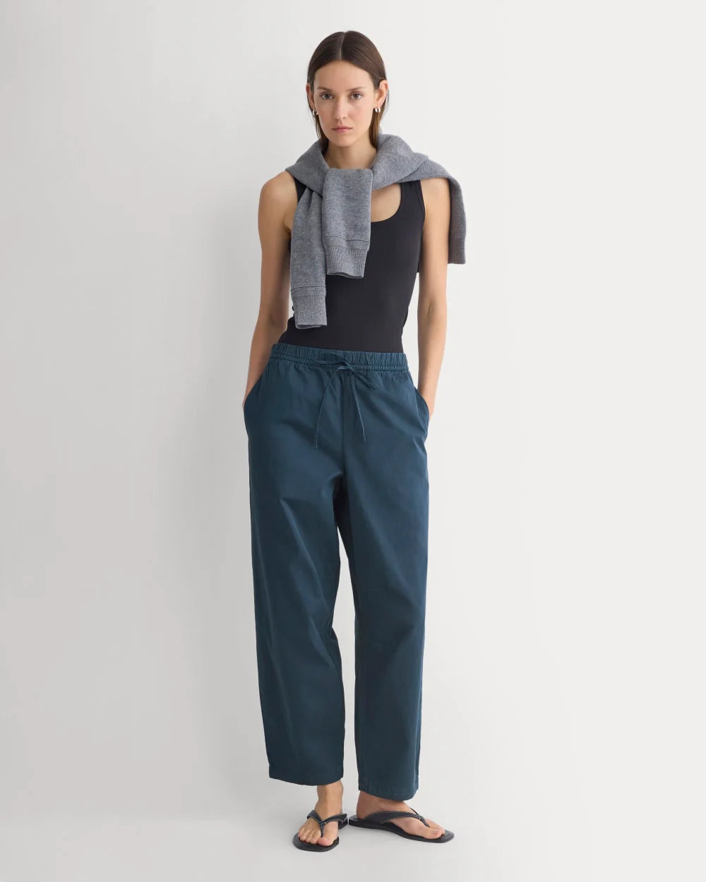 Pull-On Balloon Pant | Midnight Navy