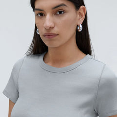 The ’90s Rib Tee | Sky