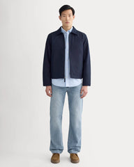 The Filled Harrington Jacket | Deep Navy